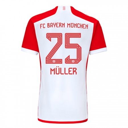 Maglia FC Bayern Monaco Thomas Muller 25 Prima Divisa 2023-24 Maglia FC Bayern Monaco Thomas Muller 25 Prima Divisa 2023-24